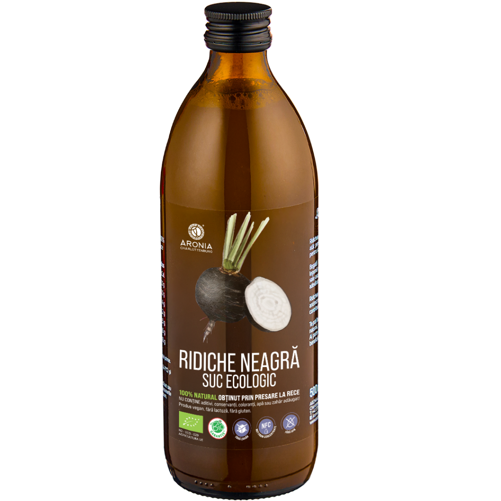 100% Organic Black Radish Juice - 500ml