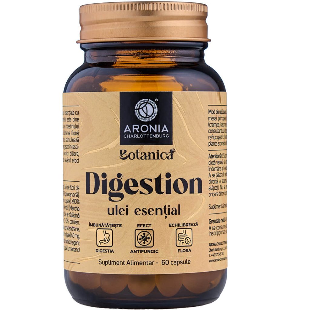 Digestion Essential Oil — 60 Vegan Softgels