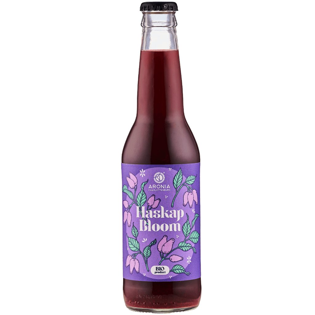 Haskap Bloom — Organic Apple & Siberian Haskap Berry Juice 330ml