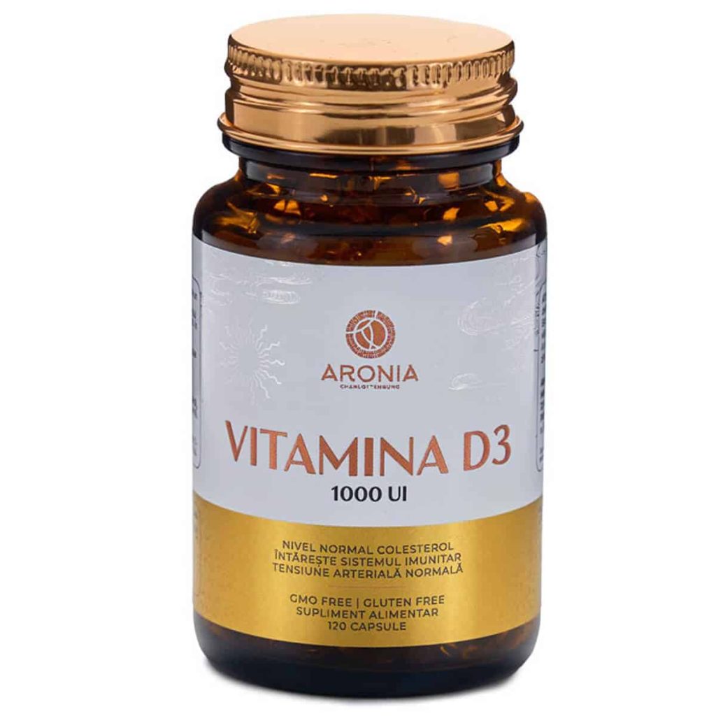 Vitamin D3 1000IU — 120 Capsules