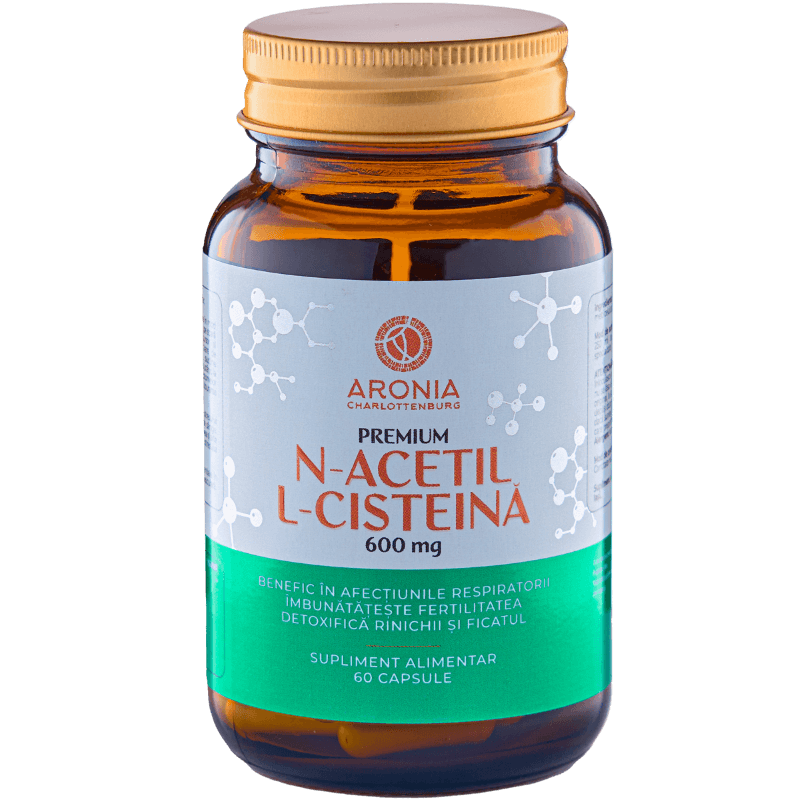 Premium N-Acetyl L-Cysteine - NAC 600 mg — 60 Capsules