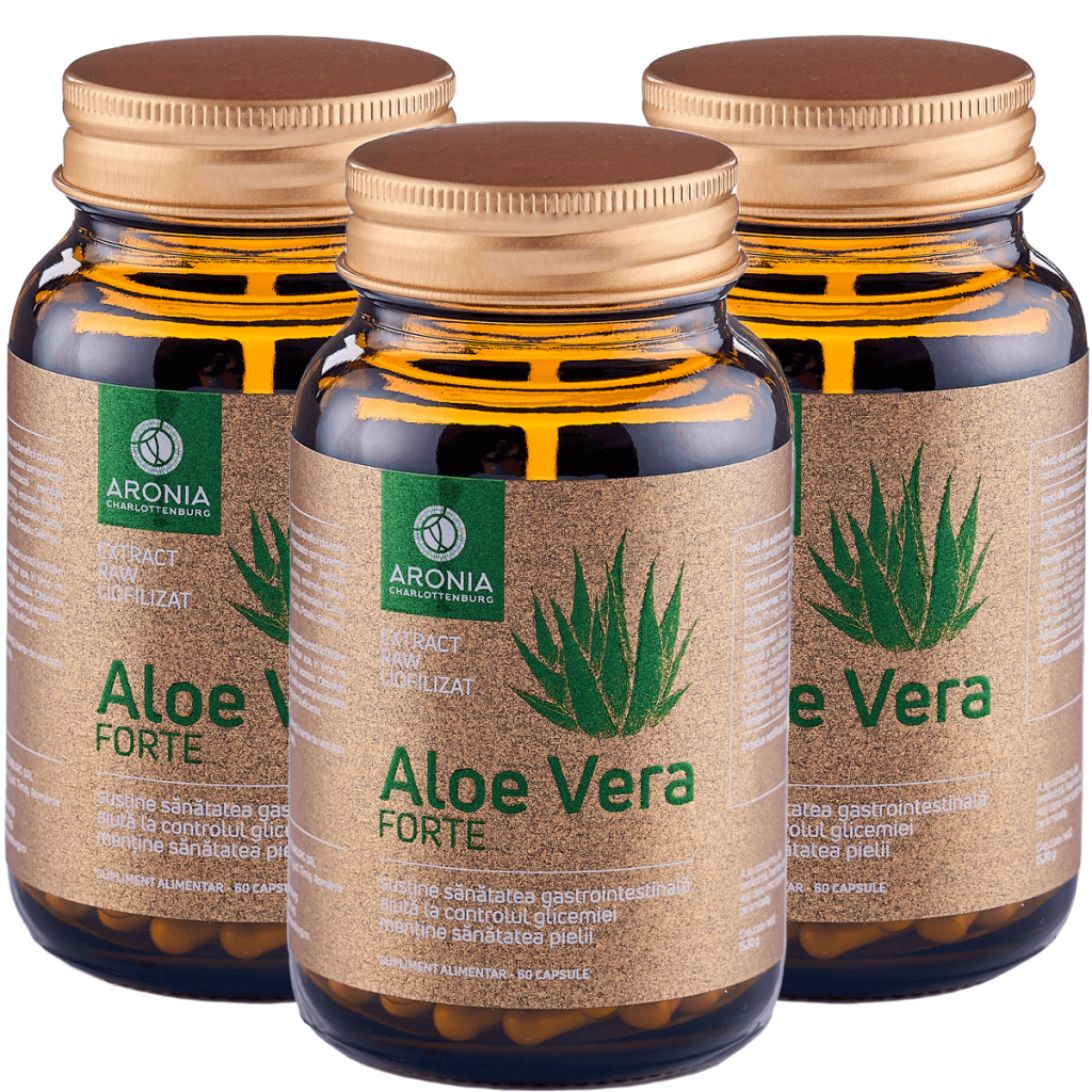 PROMO: 3 Bottles Aloe Forte 60 Capsules