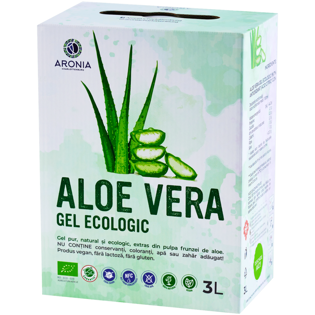 Organic Aloe Vera Gel 3L