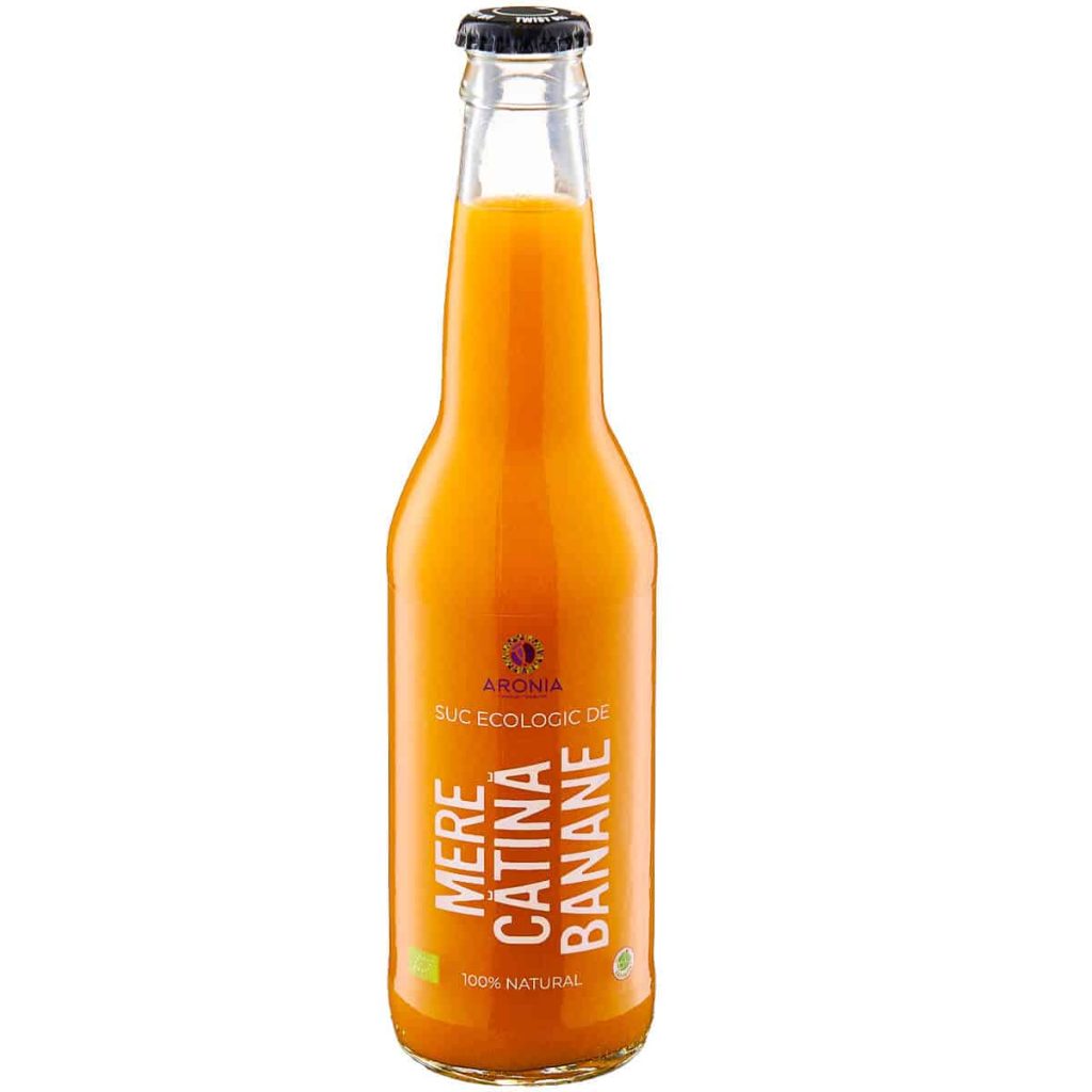 Organic Apple, Sea Buckthorn & Banana Juice 330ml