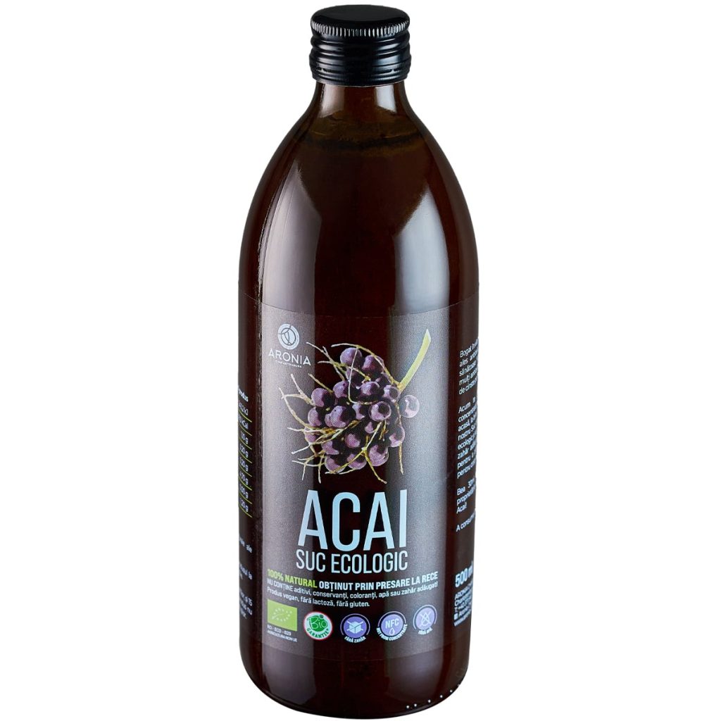 100% Natural & Organic Acai Juice - 500ml