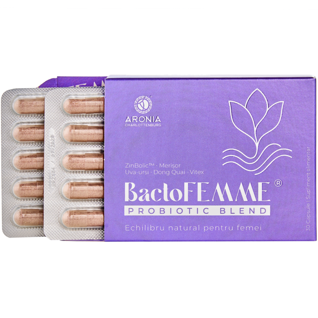 BactoFEMME® — Premium Formula for Female Balance, 30 Capsules