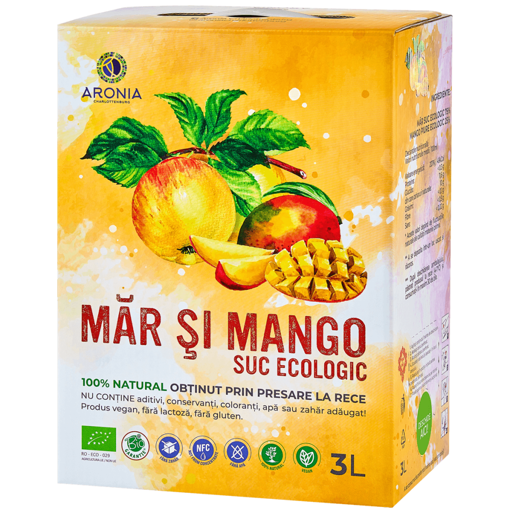 Organic Apple & Mango Juice 3L