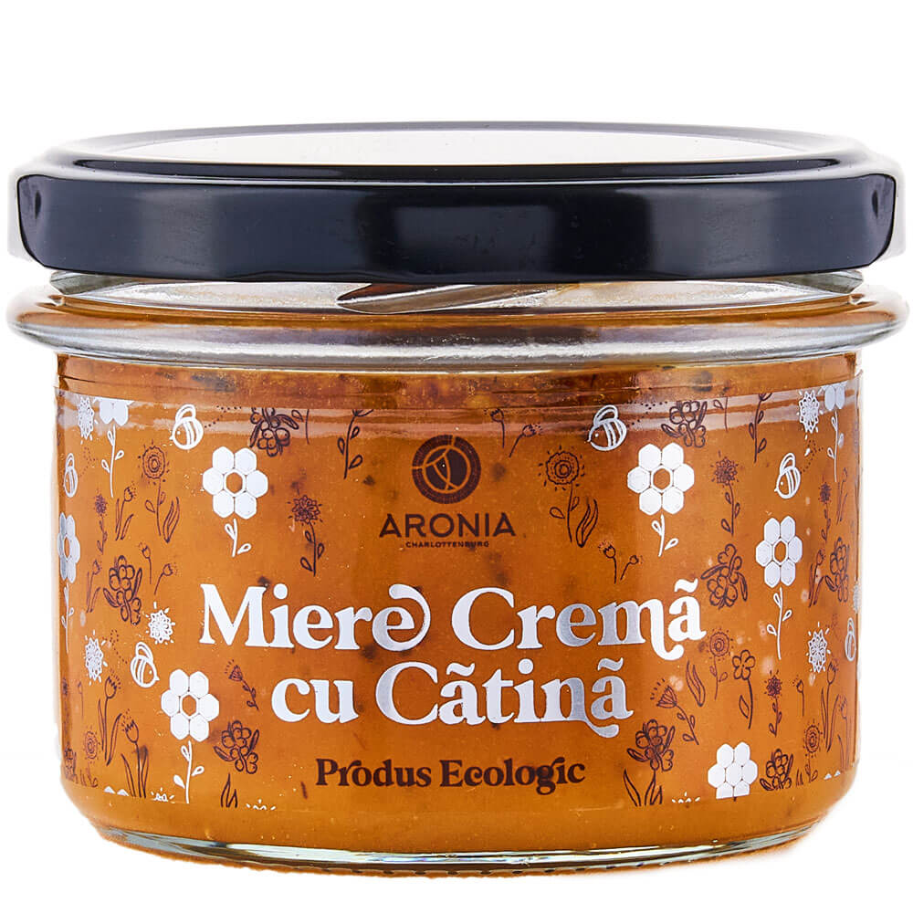 Organic Creamy Honey with Sea Buckthorn 220g