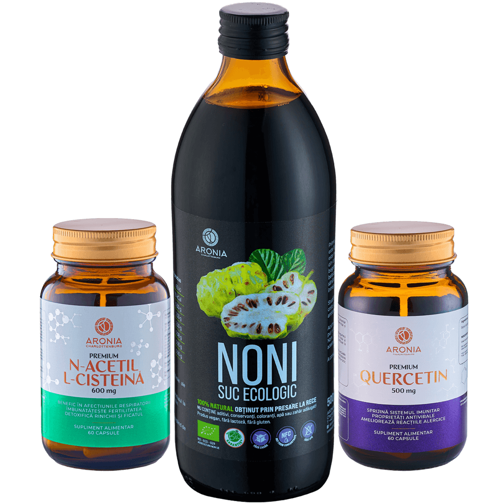 Easy Breath Protocol — Noni, NAC & Quercetin Bundle