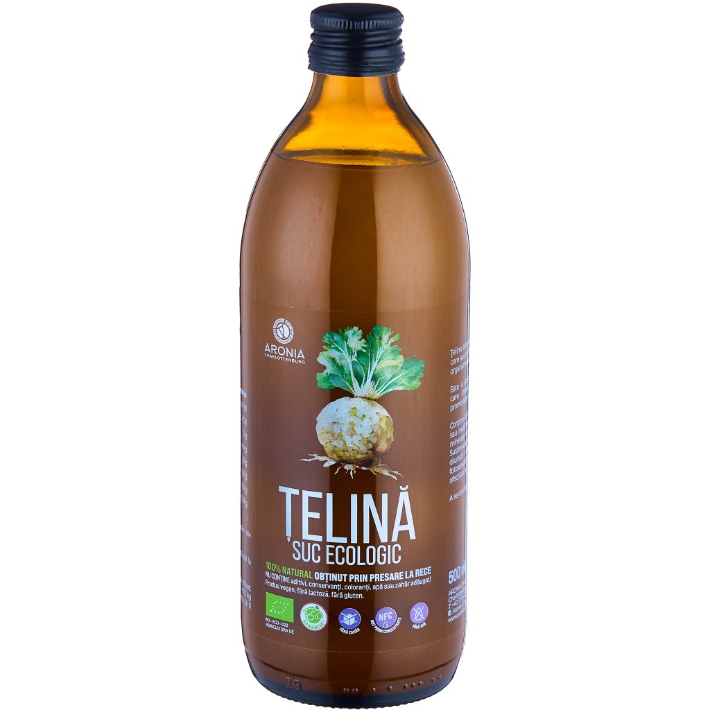 100% Natural & Organic Celery Juice - 500ml