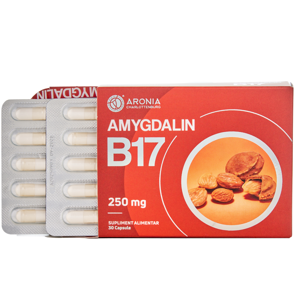 Amygdalin (B17) 250 mg — 30 Capsules