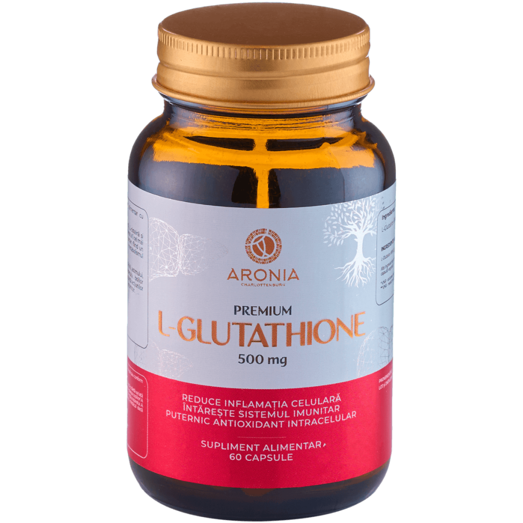 Premium L-Glutathione 500 mg — 60 Capsules