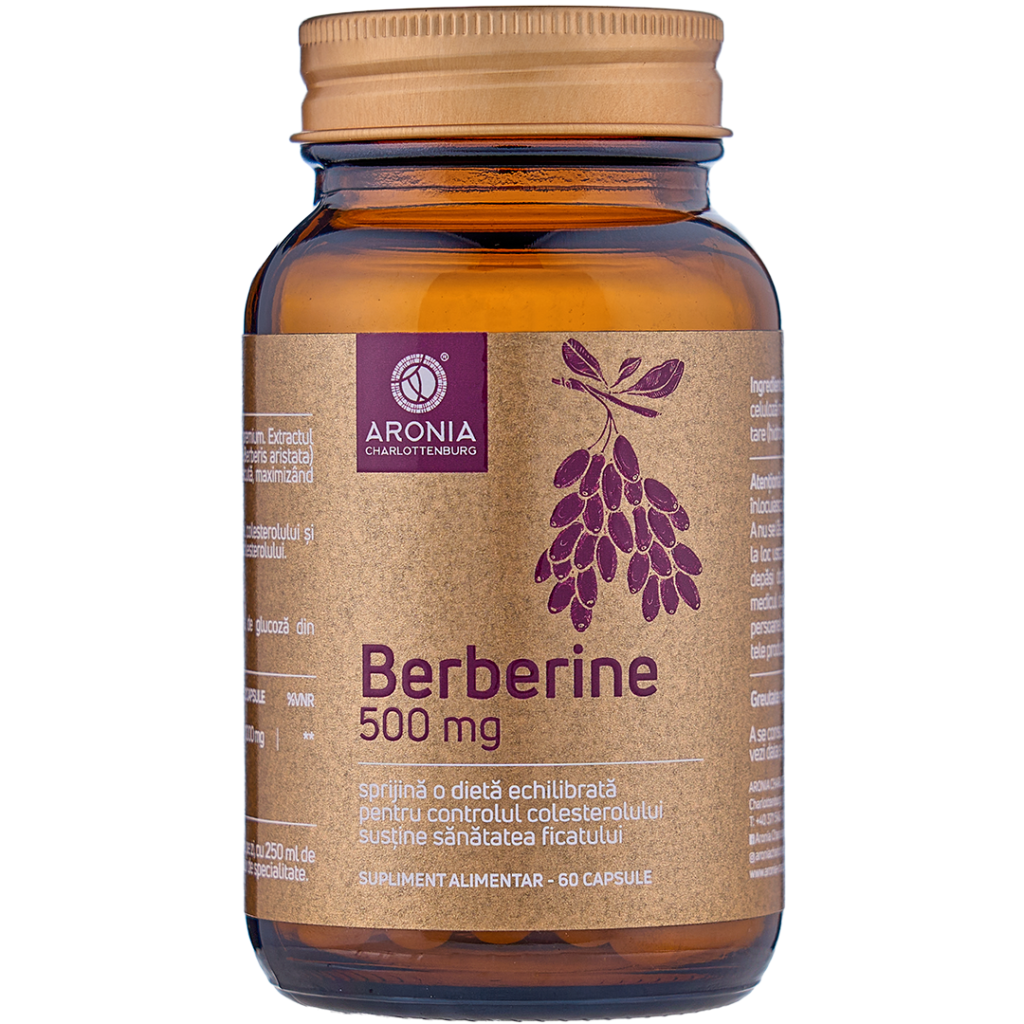 Berberine 500mg — 60 Capsules