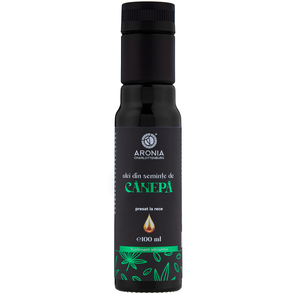 Hemp Seed Oil 100 ml — 100% Natural, Unrefined & Cold-Pressed