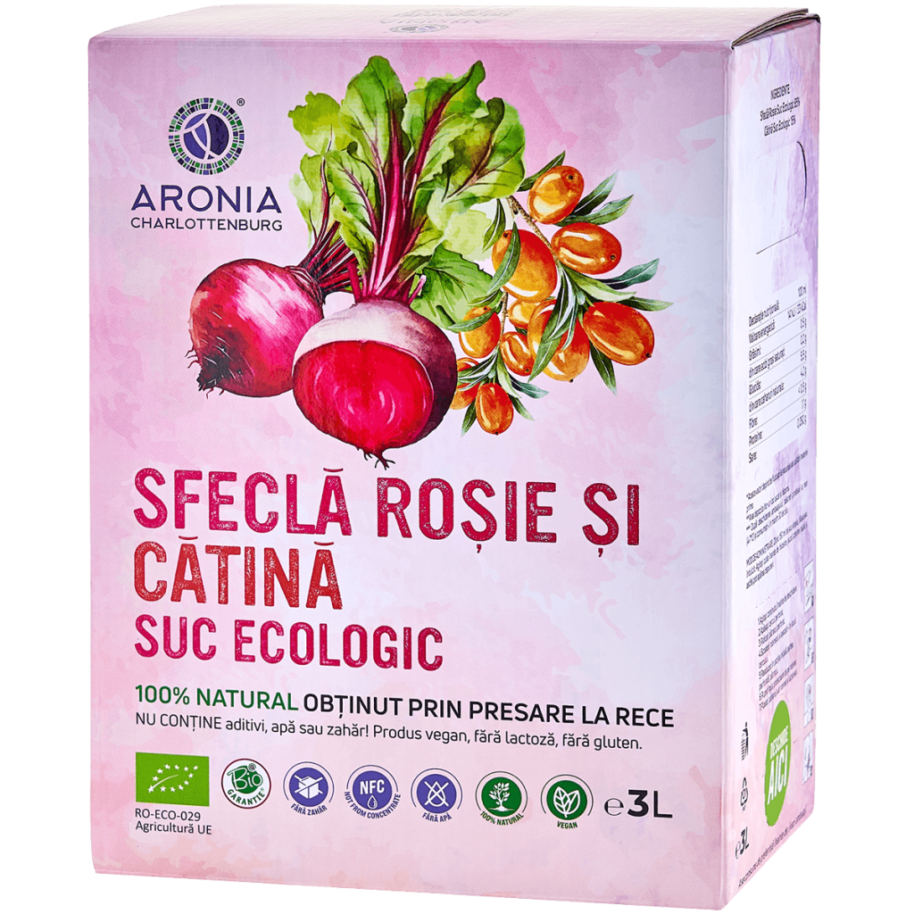 Natural & Organic Beetroot and Sea Buckthorn Juice 3L