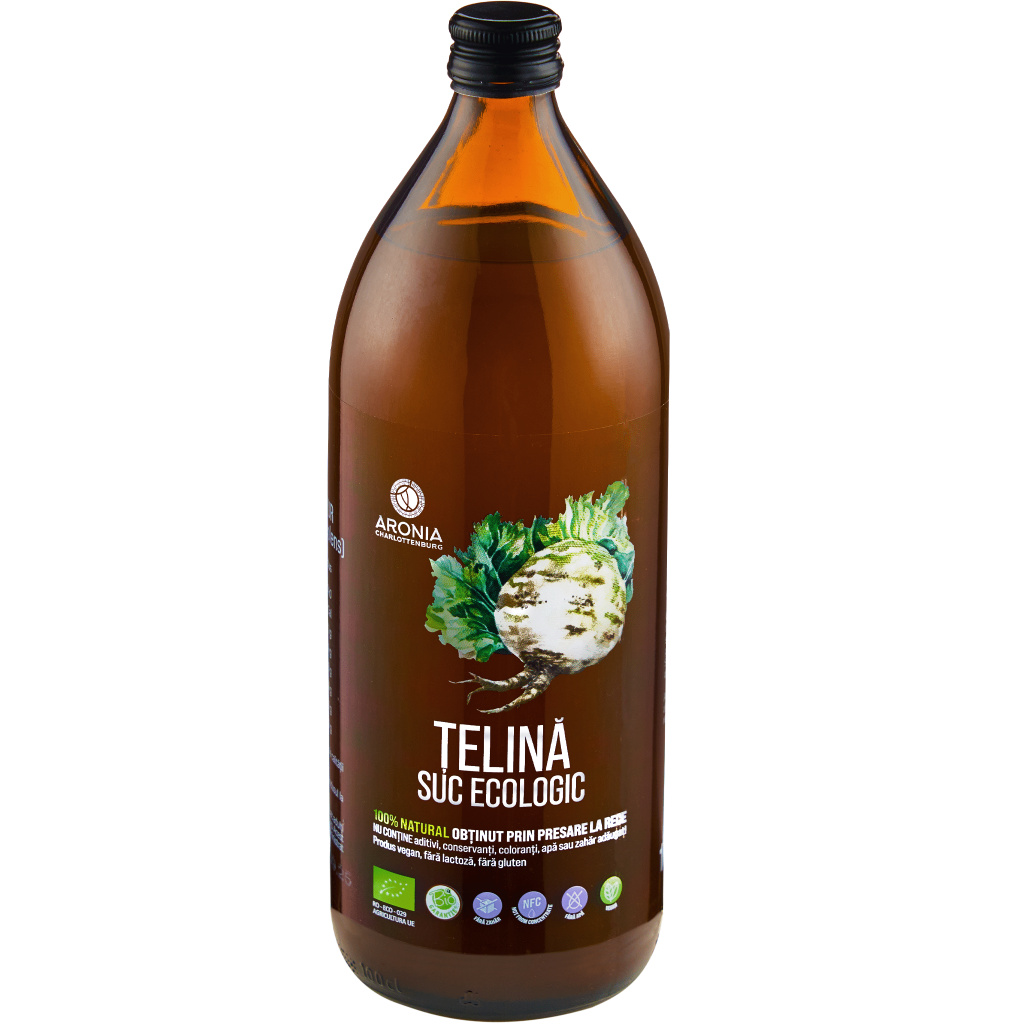 100% Natural & Organic Celery Juice - 1L