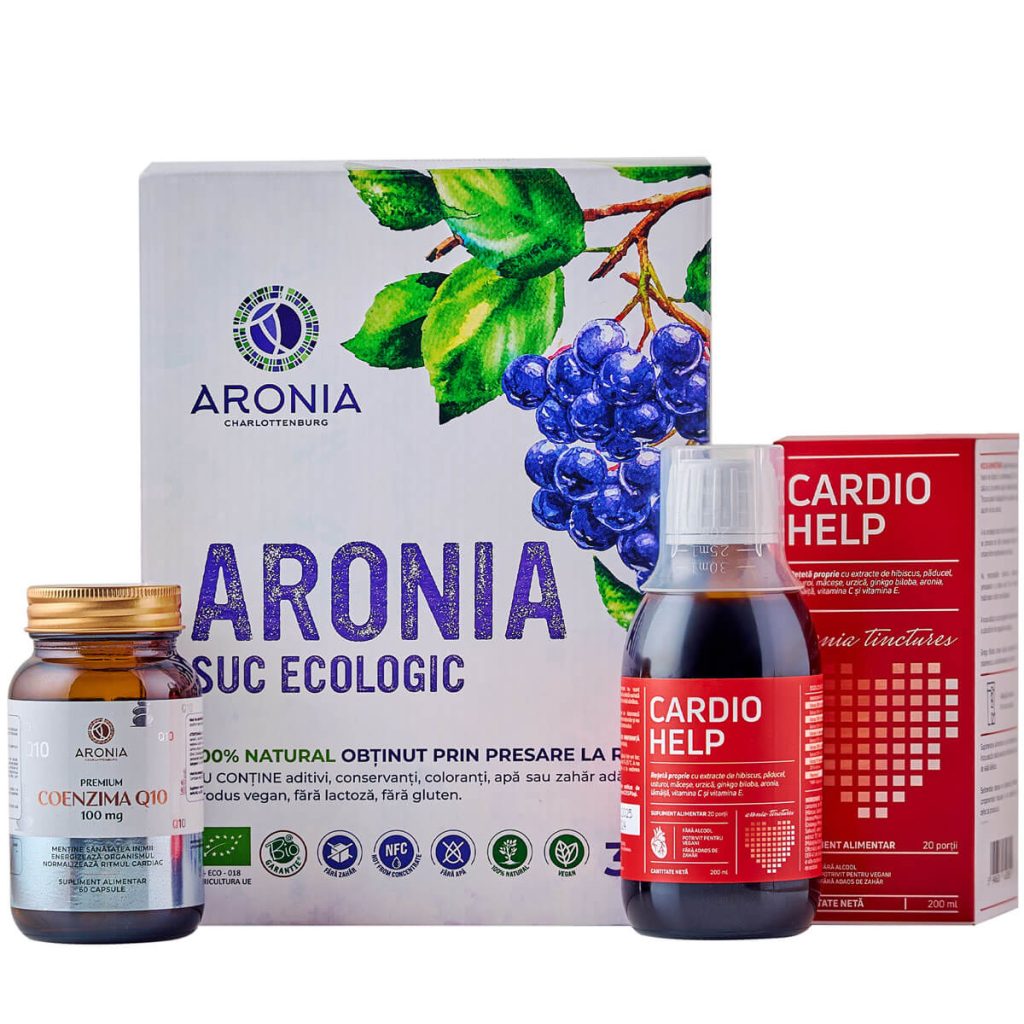 Healthy Heart Protocol — Aronia Juice, Coenzyme Q10 & Cardio Help