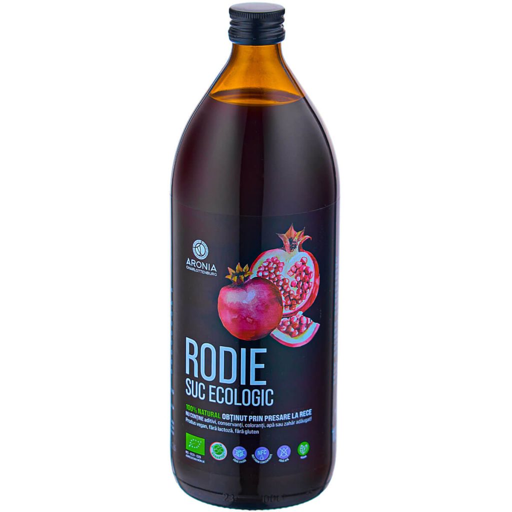 100% Natural & Organic Pomegranate Juice - 1L