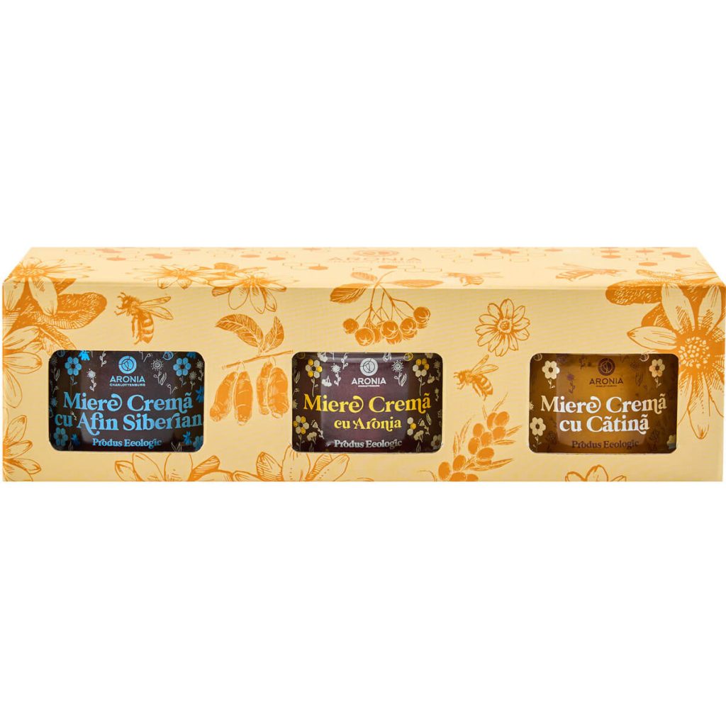 Organic Honey Trio Pack — Aronia, Sea Buckthorn & Haskap Berry (3 x 220g)