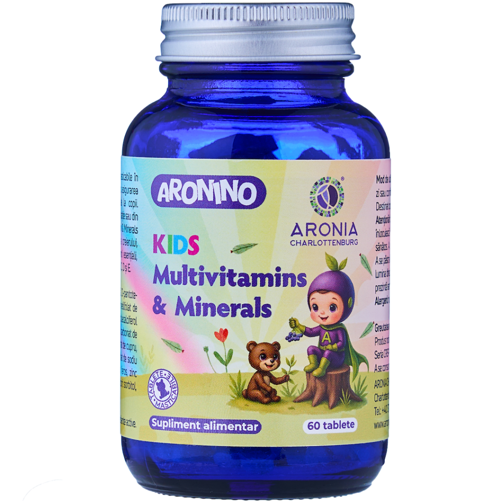 Aronino Kids Multivitamins & Minerals — 60 Chewable Tablets