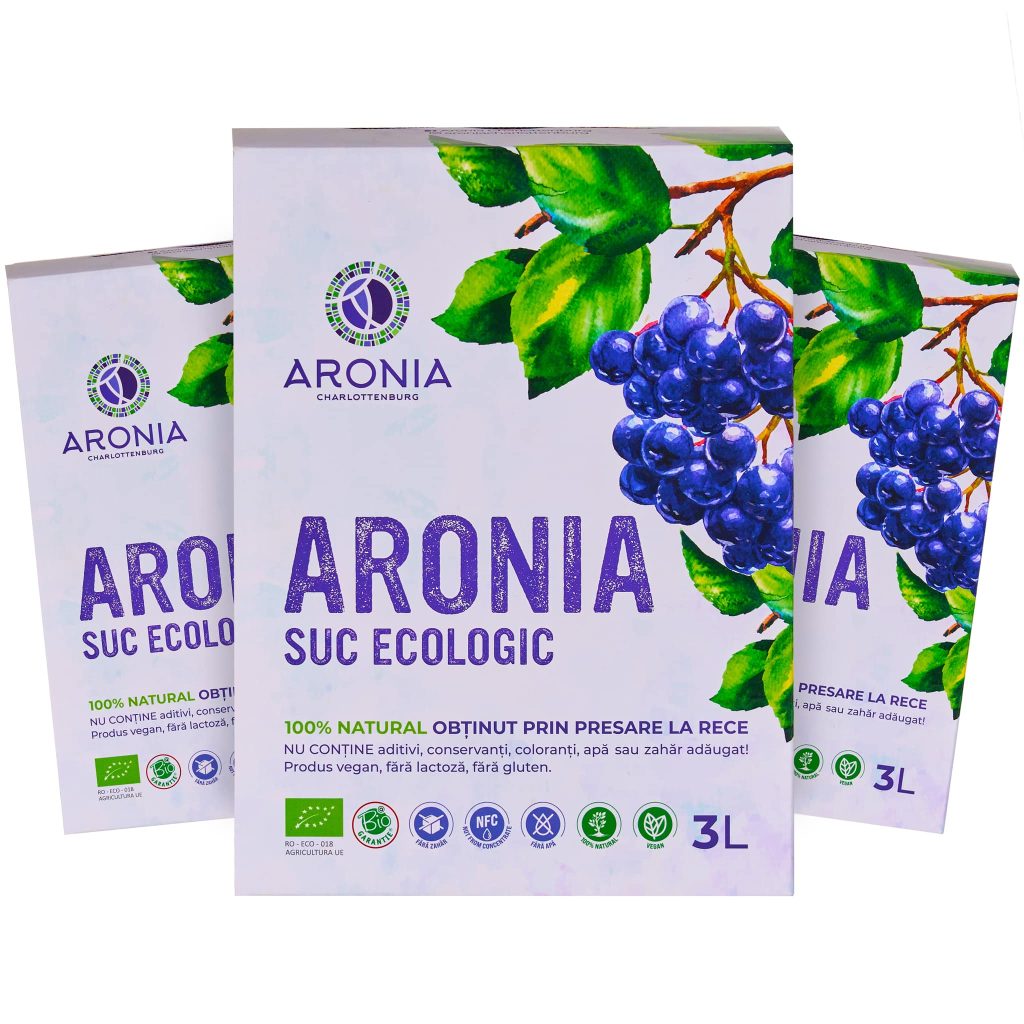 PROMO: 3x3L Organic Aronia Juice