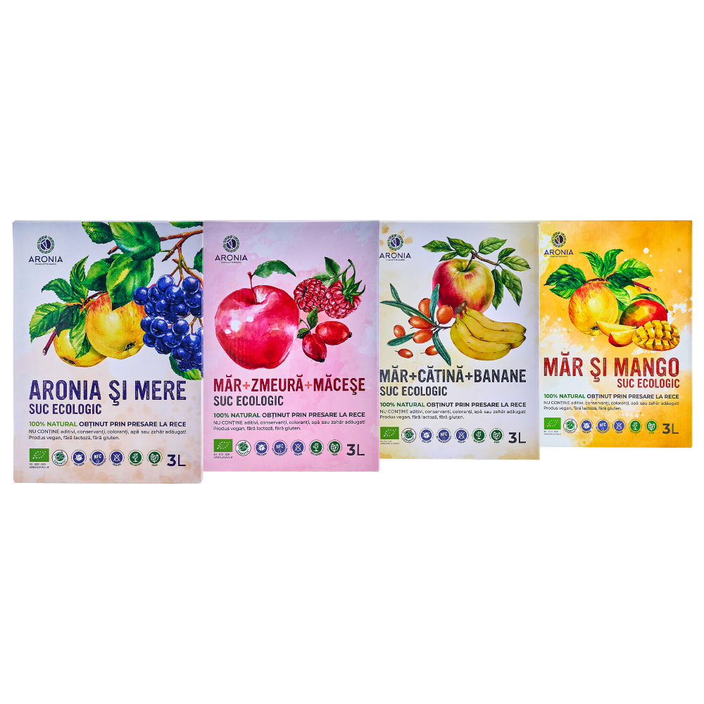 PROMO: 4 Nutritive ECO Juices 3L