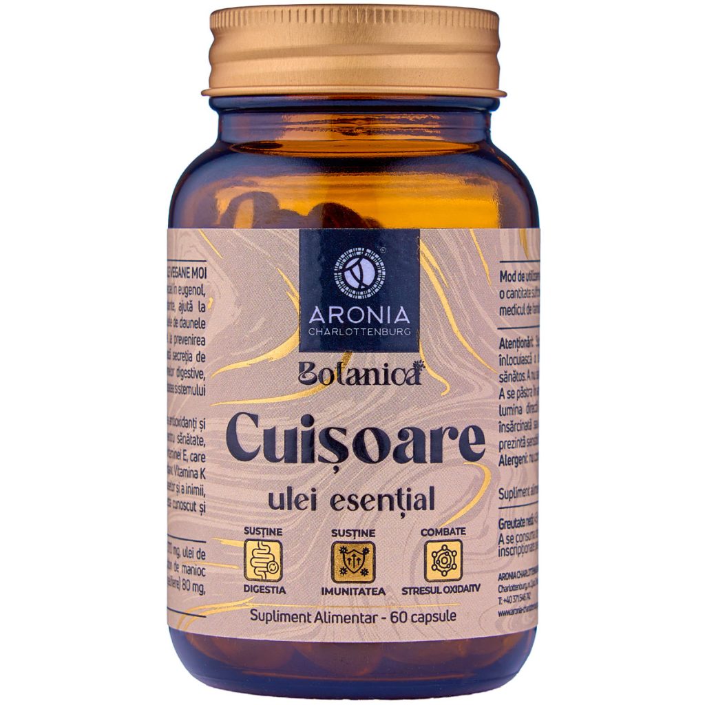 Clove Essential Oil — 60 Vegan Softgels for Digestive & Immune Support