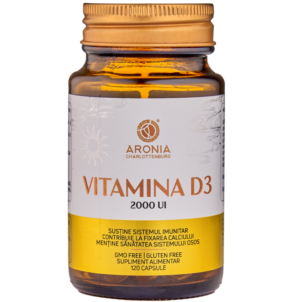 Vitamin D3 2000 IU — 120 Capsules