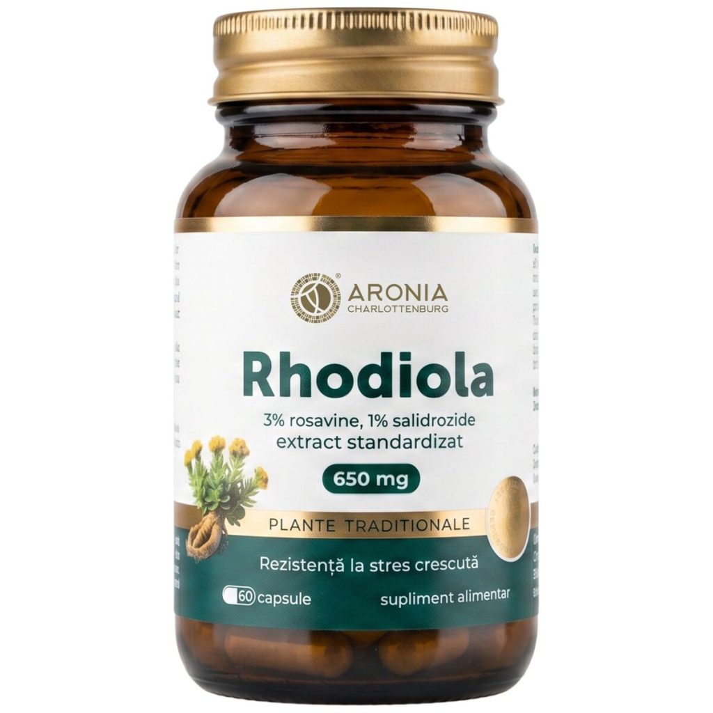 Rhodiola 650 mg — 60 Vegan Capsules