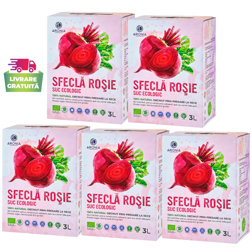 PROMO: 5x3L Organic Beetroot Juice