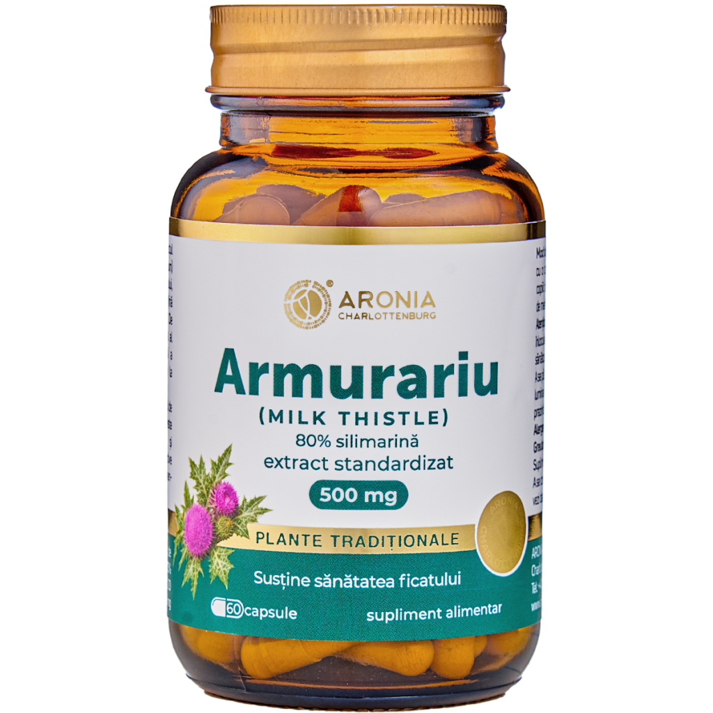 Milk Thistle 500 mg — 60 Capsules