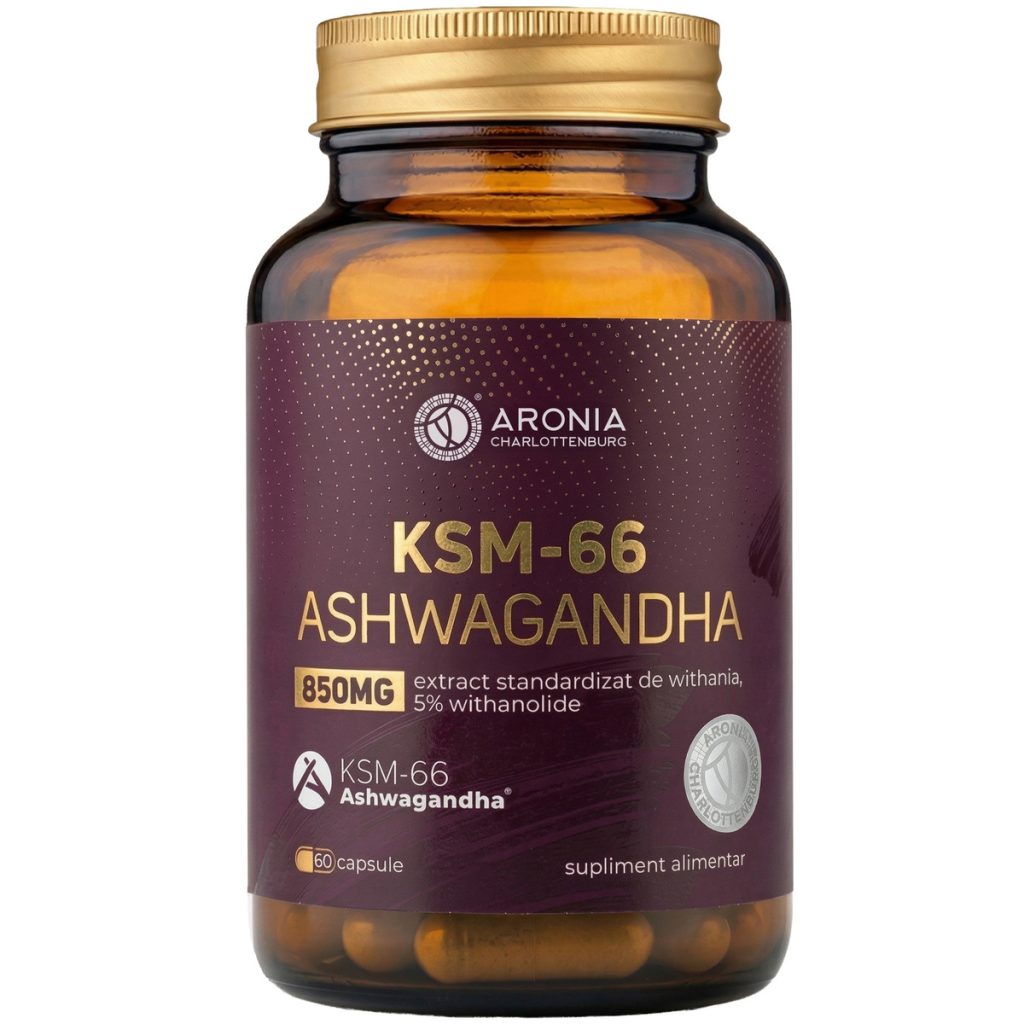 Ashwagandha KSM-66® 850 mg — 60 Capsules