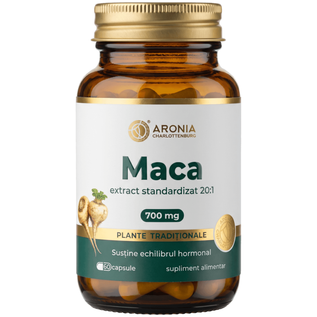 Maca 700 mg — 60 Capsules with Concentrated Maca Root Extract