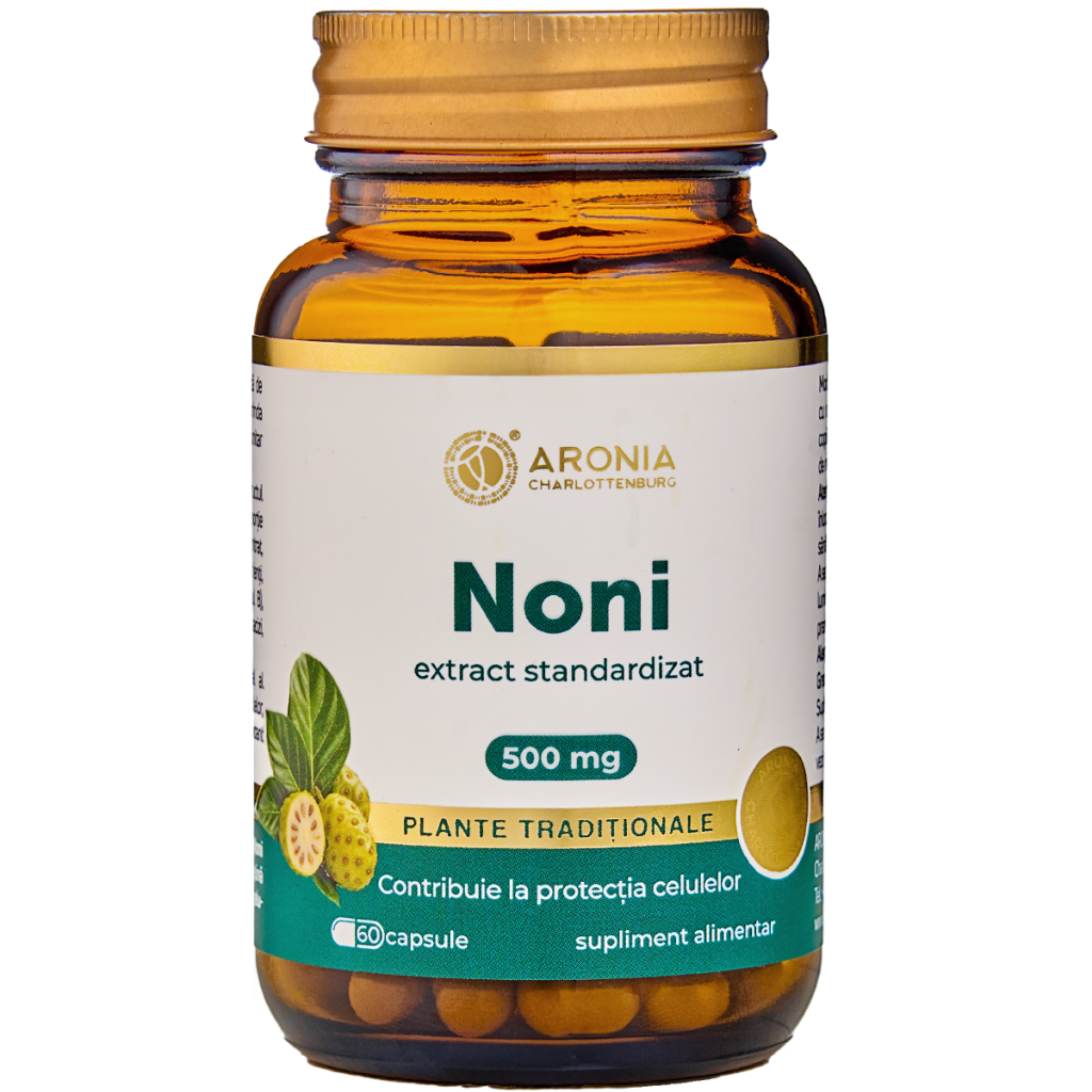 Noni 500 mg — 60 Capsules with Concentrated Fruit Extract