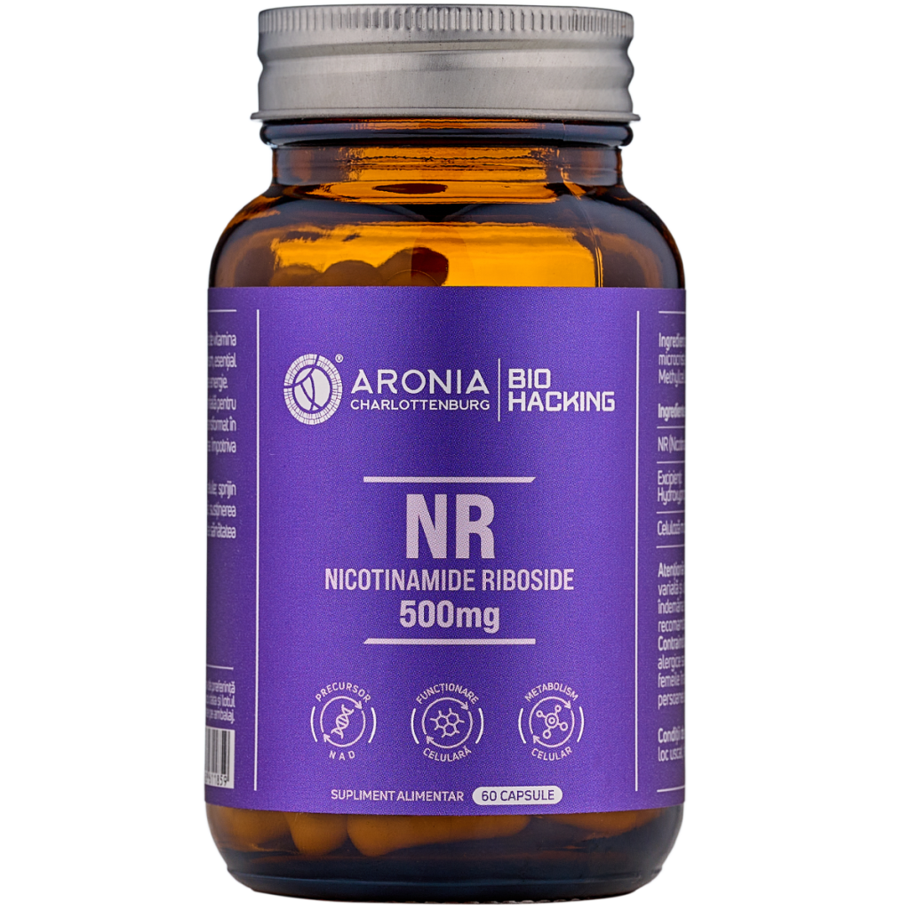 NR 500 mg — 60 Capsules for Cellular Energy and Cognitive Support
