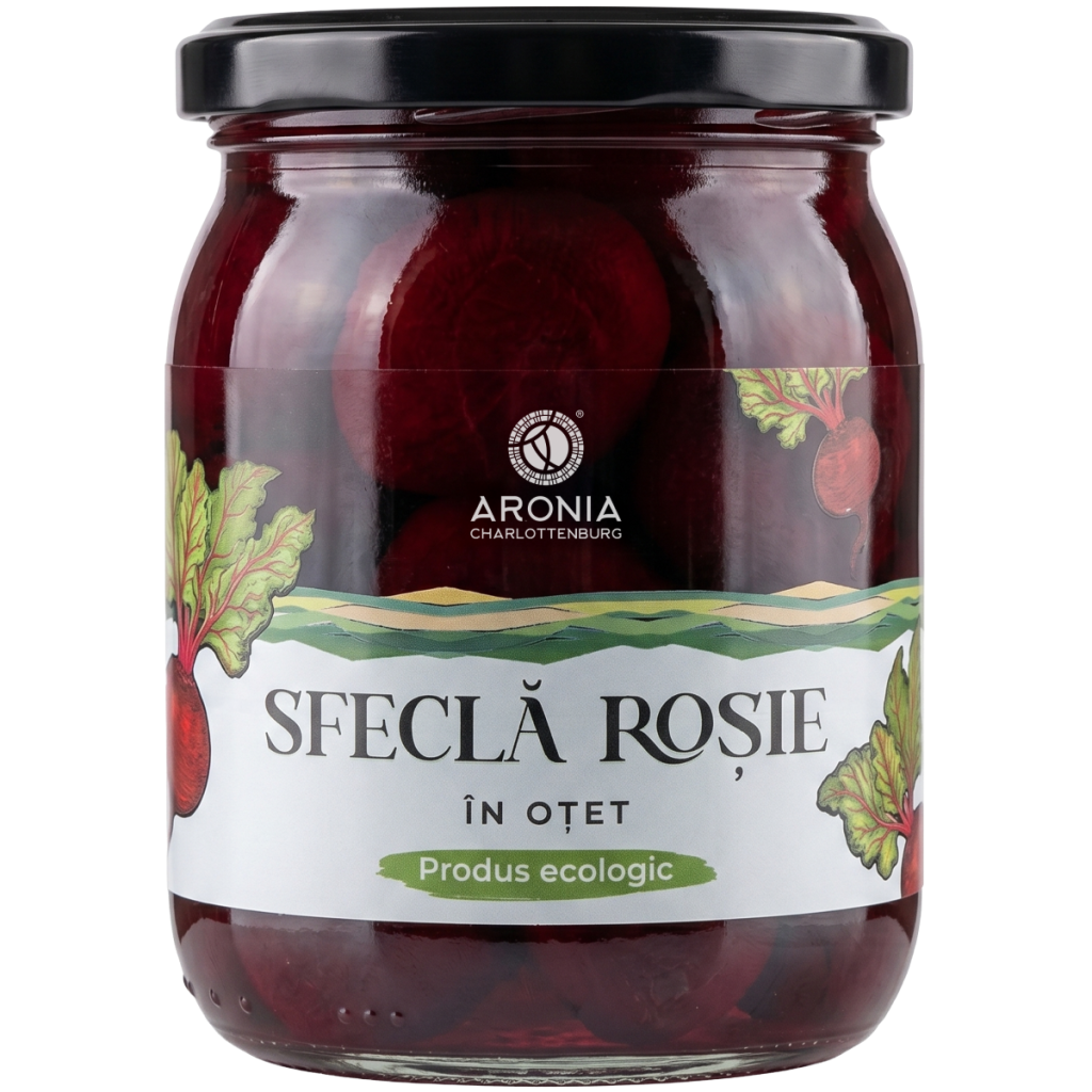 Organic Whole Baby Beets in Vinegar 520g