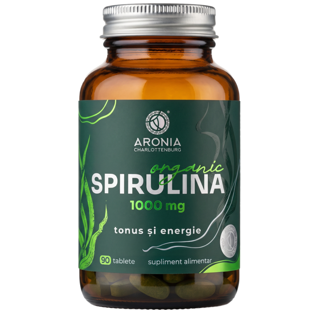 Organic Spirulina 1000 mg — 90 Tablets