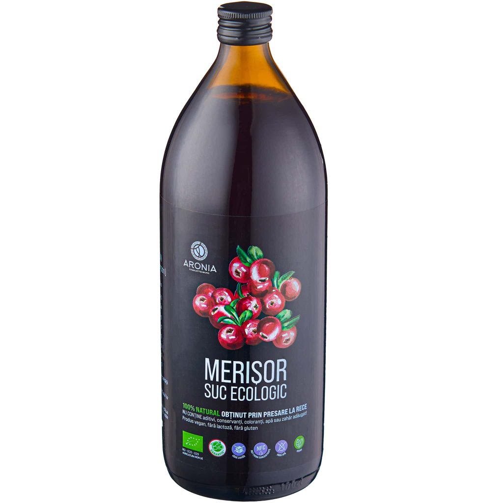 Pure Organic Cranberry Juice 1L